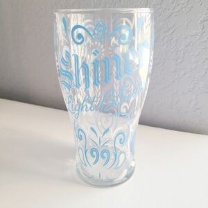 Shiner Light Blonde Beer Pint Glass |‎ 16oz Glass | STUNNING bock blue